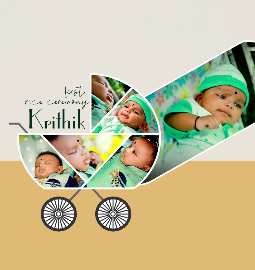 First Rice Ceremony Krithik