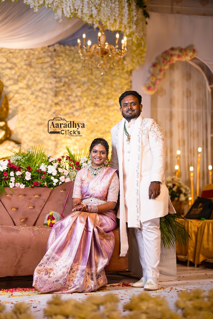 Raghuveer & Sahithi Engagement - Stage Celebration